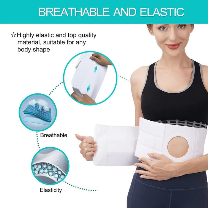 Abdominal Waist Brace Belt Prevent Parastomal Hernia