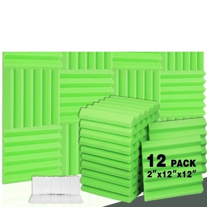 Acoustic Foam Panels 12pcs Sound Proof Music Studio