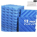 Acoustic Foam Panels 12pcs Thick Sound Proof Padding