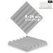 Acoustic Foam Panels Wedges Sound Proof 6-24 Pack High