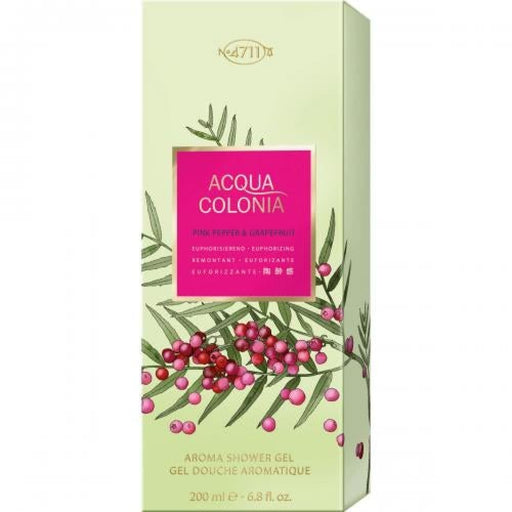 Acqua Colonia Pink Pepper & Grapefruit Shower Gel By 4711