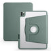 Acrylic 360 Degree Rotation Tablet Leather Case For Ipad