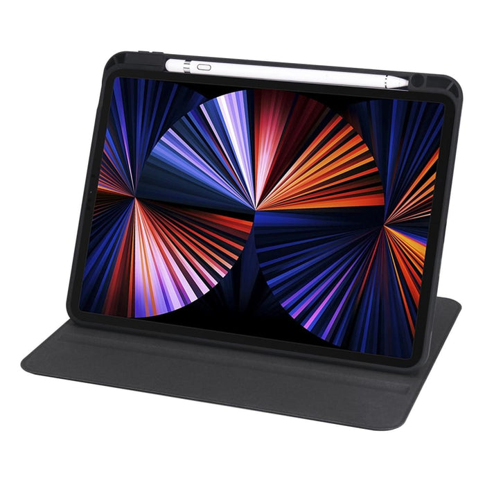 Acrylic 360 Degree Rotation Tablet Leather Case For Ipad