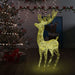 Xxl Acrylic Christmas Reindeer 250 Led 180 Cm Warm White