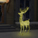 Xxl Acrylic Christmas Reindeer 250 Led 180 Cm Warm White