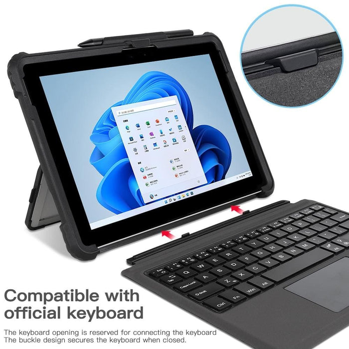 Acrylic Hand Strap Laptop Case For Microsoft Surface Pro