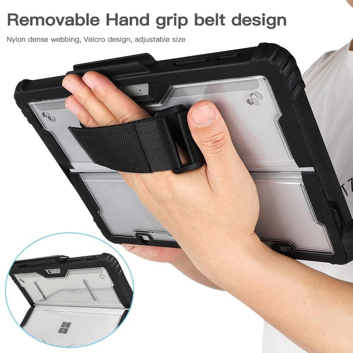 Acrylic Hand Strap Laptop Case For Microsoft Surface Pro