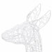 Acrylic Reindeer Family Christmas Decoration 160 Led Warm