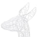 Acrylic Reindeer Family Christmas Decoration 300 Led Cold