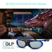 Active Shutter 3d Glasses For Dlp Link Projection