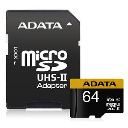 Adata Premier One V90 Uhs Ii Micro Sdxc Card With Adapter