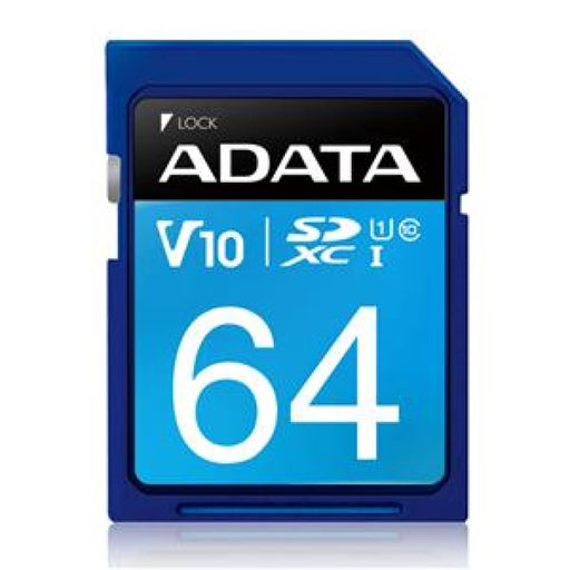 Adata Premier Uhs-i V10 Sdxc Card 64gb