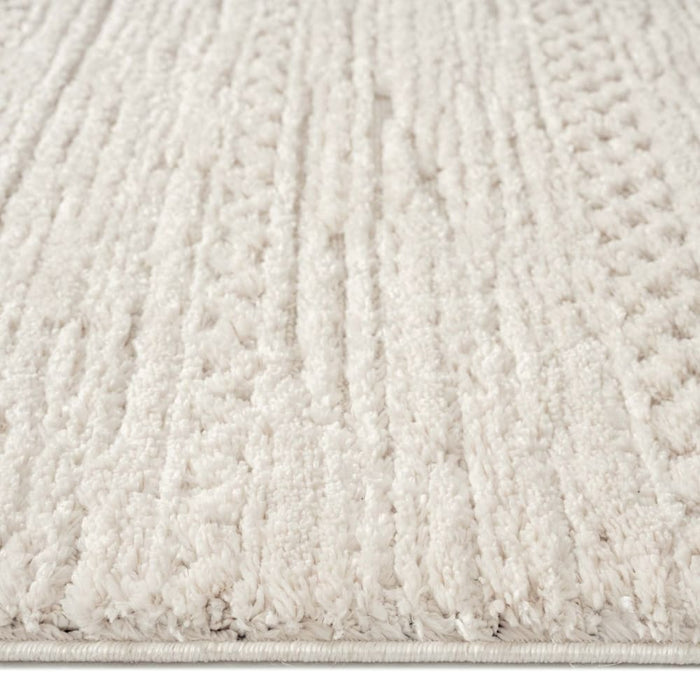 Addie Soft Pile Rug Ivory 120x180