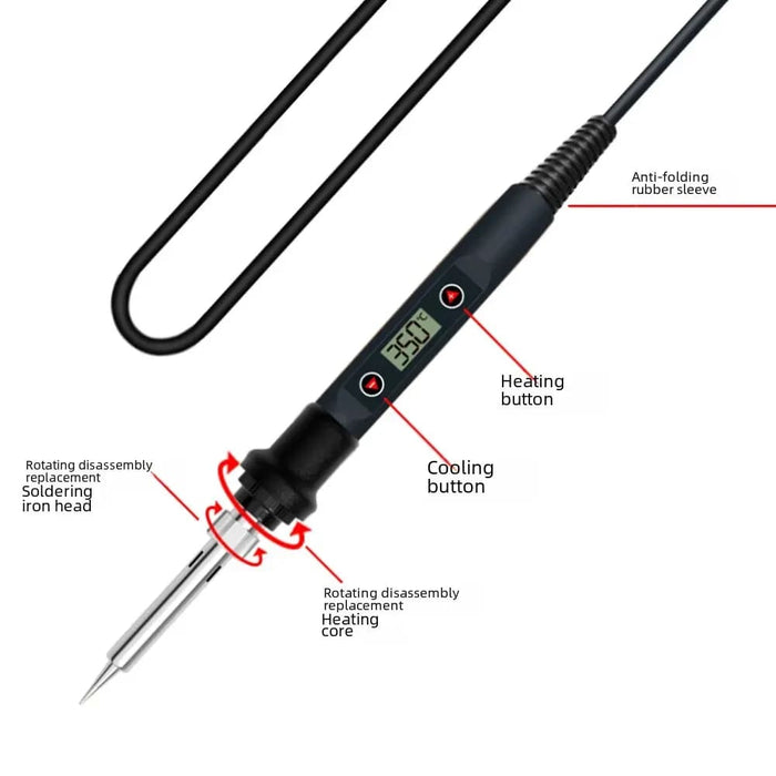 Adjustable 80w Digital Iron