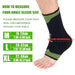 Adjustable Ankle Brace Sprained Pain Swelling For Cycling