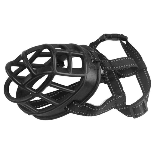 Adjustable Anti-biting Silicone Reflective Dog Muzzle Mask