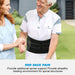 Adjustable Back Brace For Lower Pain Relief With 3d Lumbar