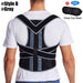 Adjustable Back Waist Posture Correction Belt For Men Women