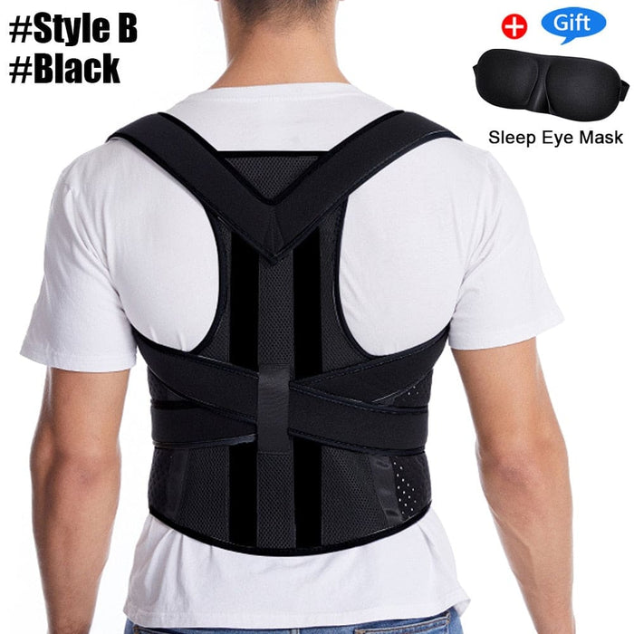 Adjustable Back Waist Posture Correction Belt For Men Women