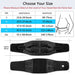 Adjustable Breathable Back Support Belt With 6 Stays