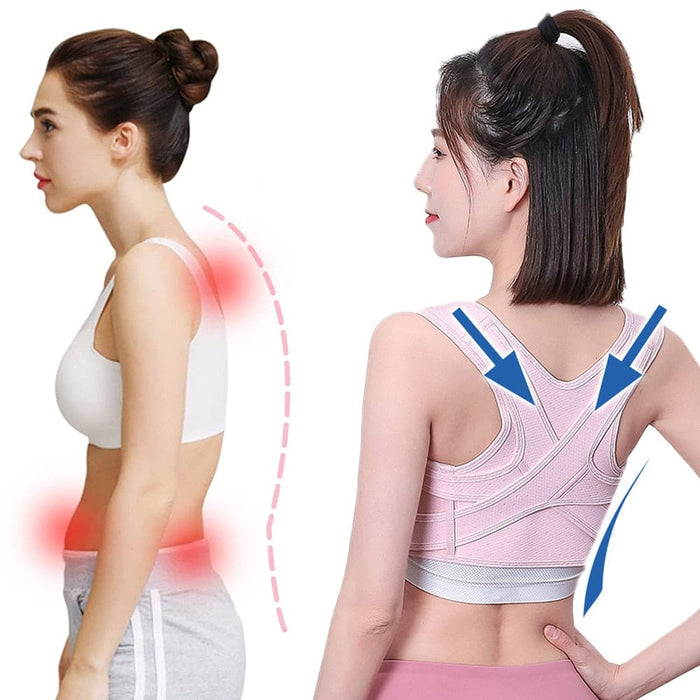 Adjustable Breathable Upper Back Posture Corrector Brace