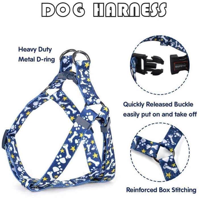 Adjustable Comfortable Step In Puppy No Pull Dog Harness