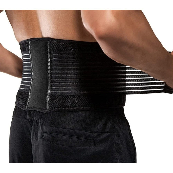 Gym Adjustable Compression Back Brace Belt Or Men Women