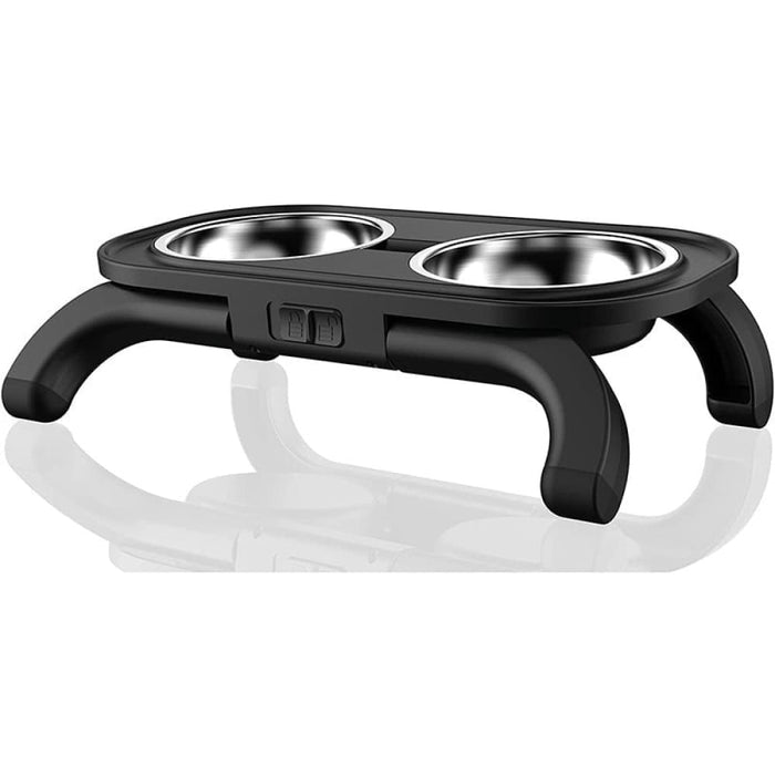 Adjustable Detachable Non-slip Stainless Steel Dog Bowls