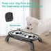 Adjustable Detachable Non-slip Stainless Steel Dog Bowls