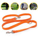 Adjustable Double Head Dog Leash With p Chain Hook