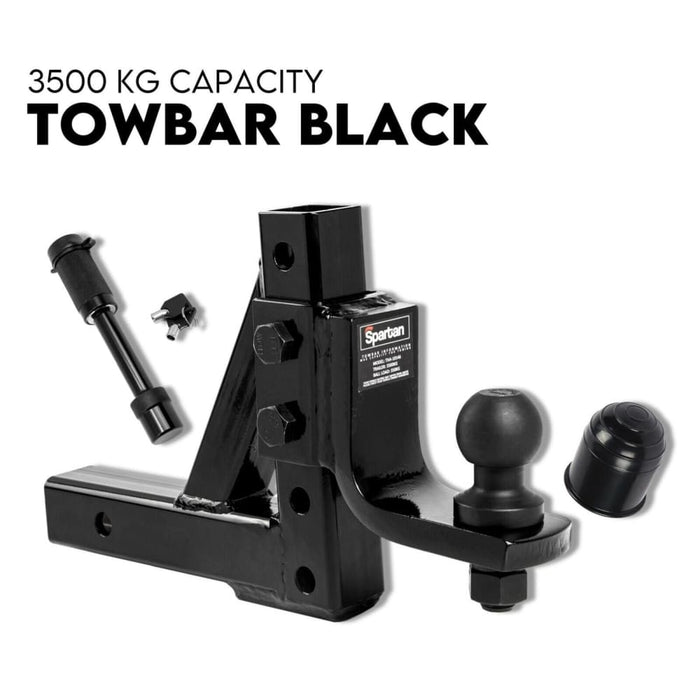 Adjustable Drop Towbar Tow Bar Ball Mount Tongue Hitch