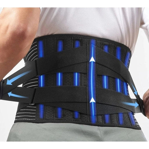 Adjustable Elastic Lumbar Back Waist Abdominal Binder Gym