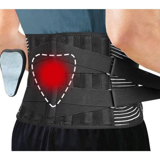 Adjustable Elastic Lumbar Back Waist Support Gym Belt