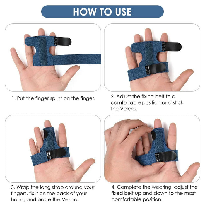 Adjustable Finger Splint For Pain Relief