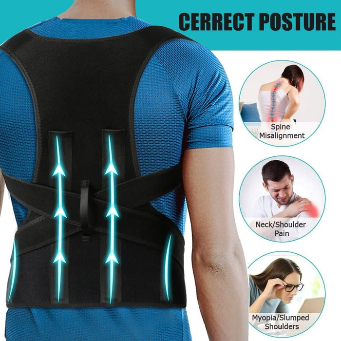 Nz Local Stock-adjustable Full Back Posture Corrector