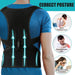 Adjustable Full Back Posture Corrector Support Straightener