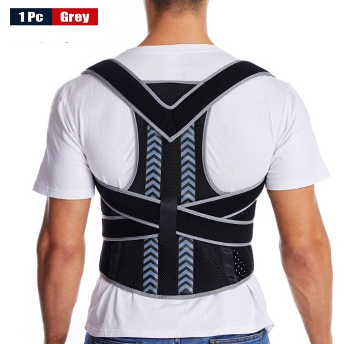 Adjustable Fully Back Brace Posture Corrector For Upper