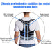 Adjustable Fully Back Brace Posture Corrector For Upper