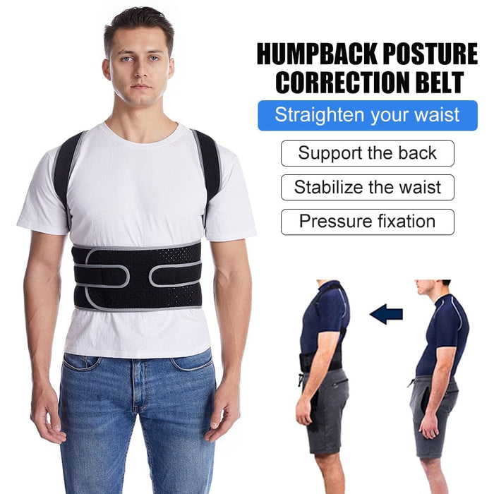 Adjustable Fully Back Brace Posture Corrector For Upper