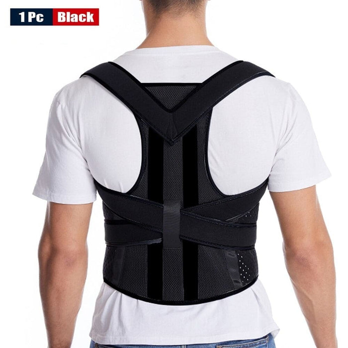 Adjustable Fully Back Brace Posture Corrector For Upper