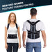 Adjustable Fully Back Straightener Posture Corrector Belt