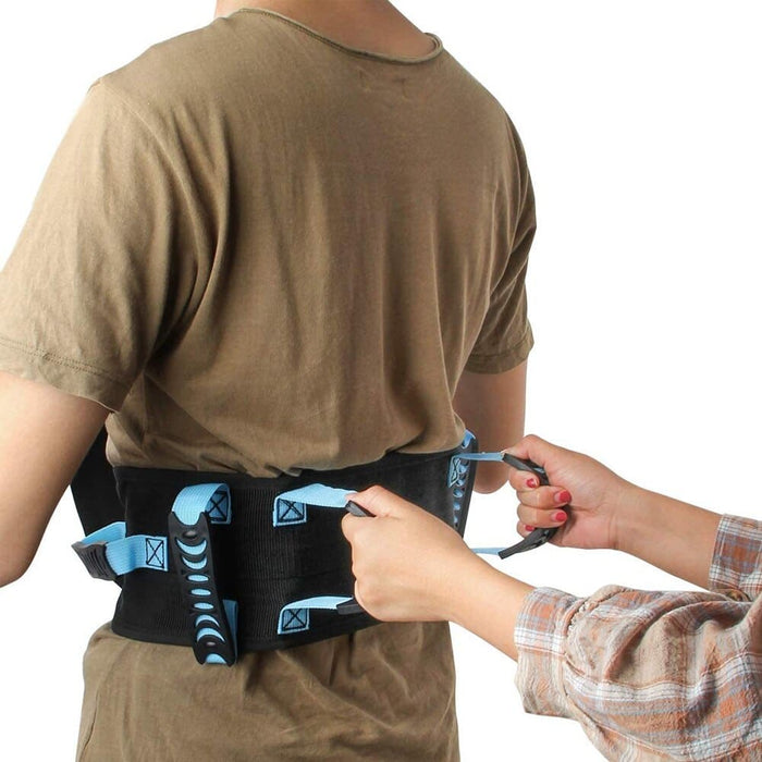 Adjustable Gait Waist Transfer Belt With 6 Pcs Handles