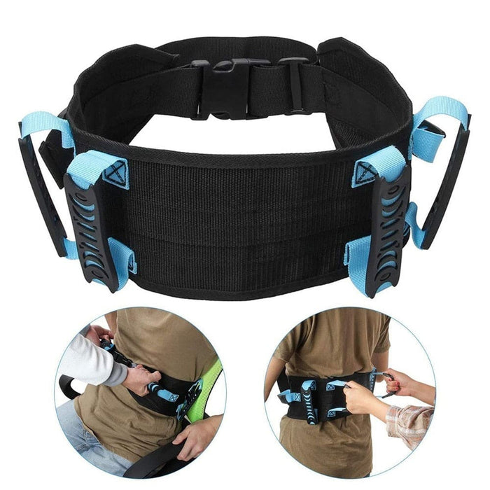 Adjustable Gait Waist Transfer Belt With 6 Pcs Handles