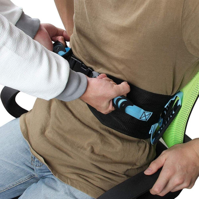 Adjustable Gait Waist Transfer Belt With 6 Pcs Handles