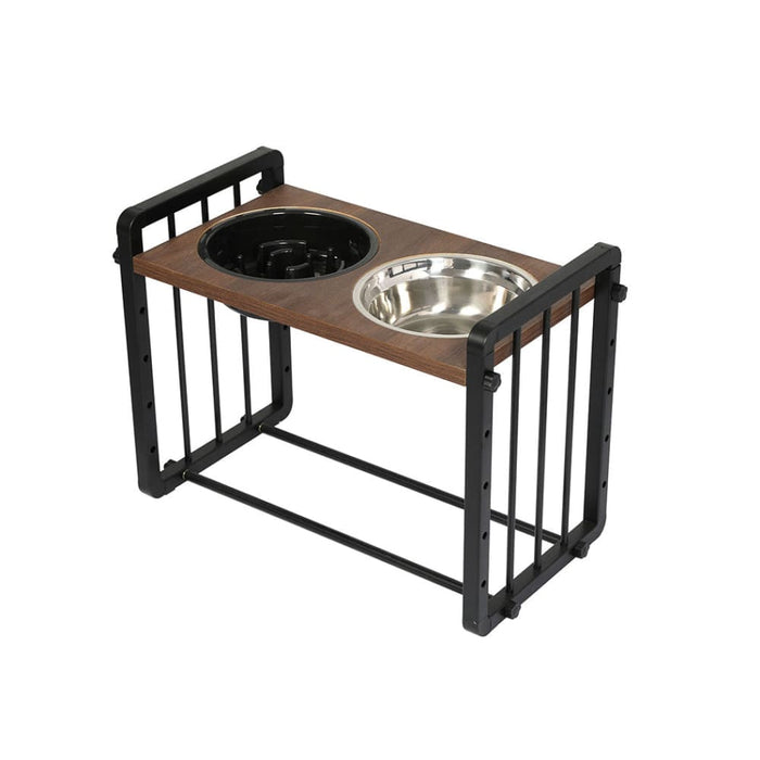 Goslash Picks Adjustable Height Pet Feeder Elevated l Large