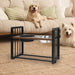 Goslash Picks Adjustable Height Pet Feeder Elevated l Large