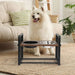 Goslash Picks Adjustable Height Pet Feeder Elevated l Large