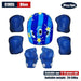 Adjustable Helmet Protective Gear Set Knee Elbow Wrist Pads