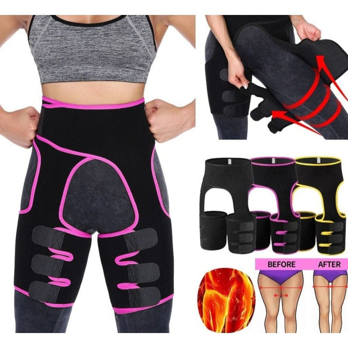 Adjustable Neoprene High Compression Thigh Trimmer Belt