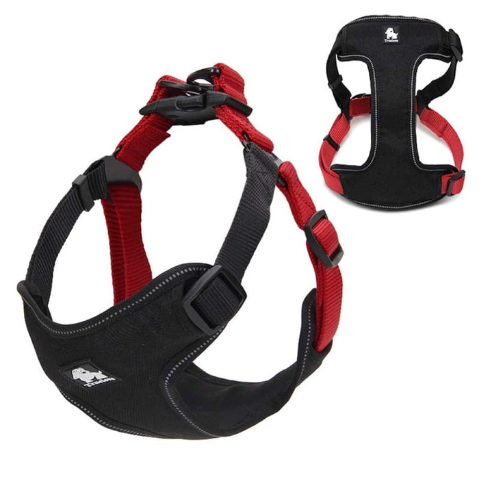 Adjustable Reflective Padded Dog Harness